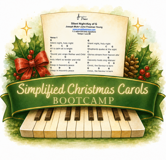 Simplified Christmas Carols Bootcamp